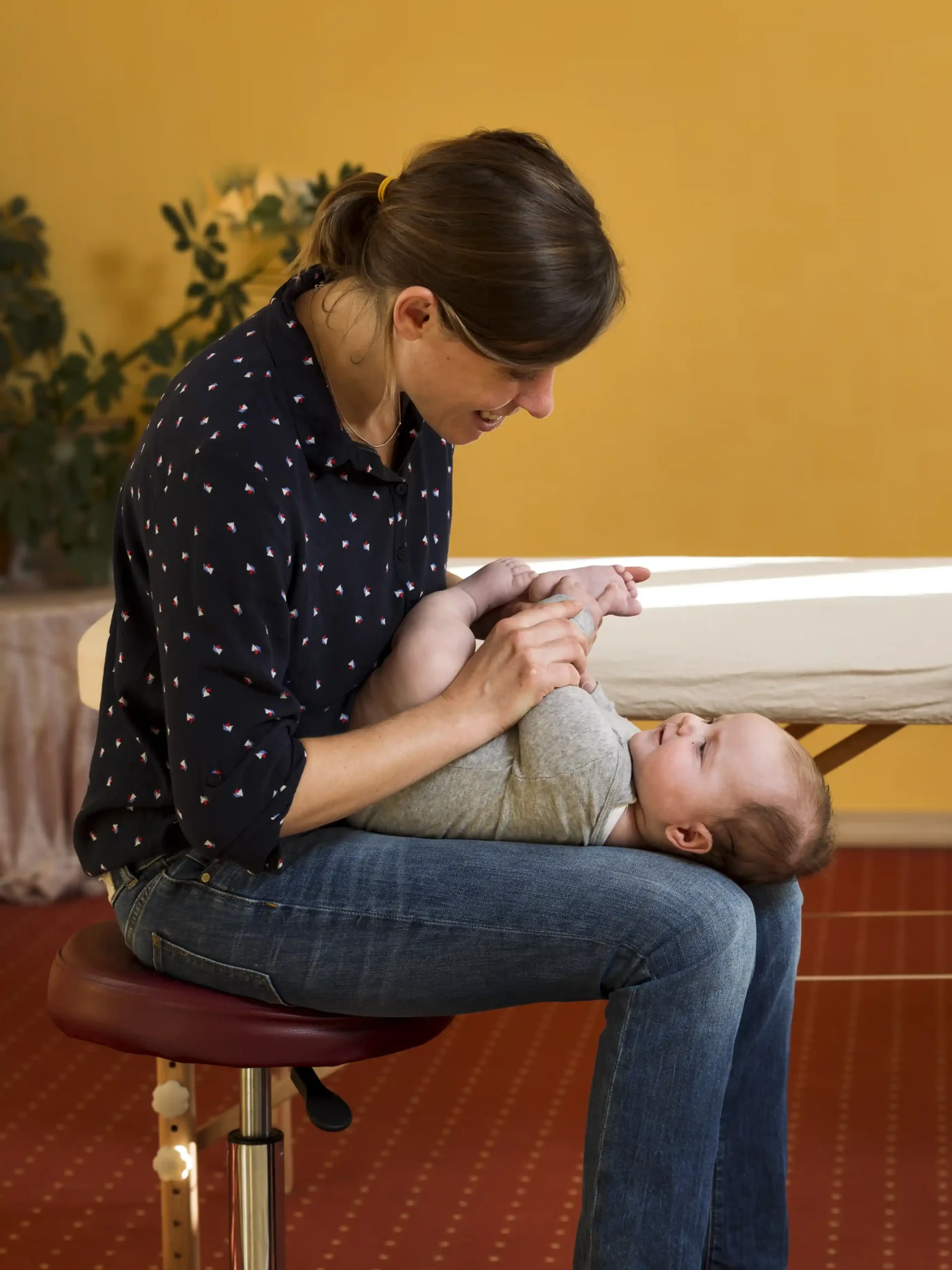 Säuglingsbehandlung